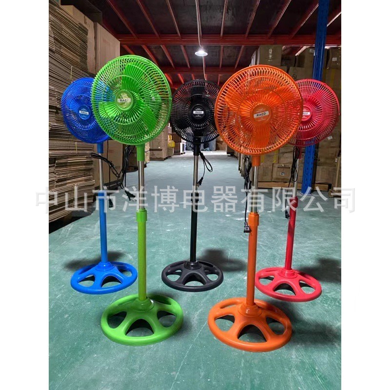 跨境10寸儿童扇12寸三合一电风扇立式摇头挂壁式风扇南美非洲110v图2