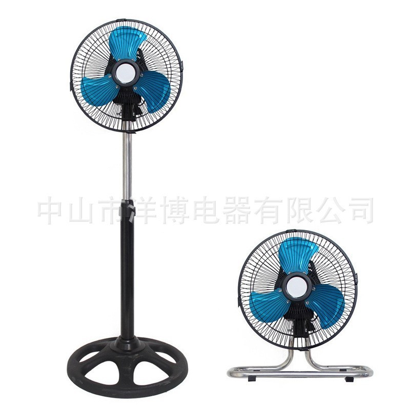 跨境10寸儿童扇12寸三合一电风扇立式摇头挂壁式风扇南美非洲110v图5