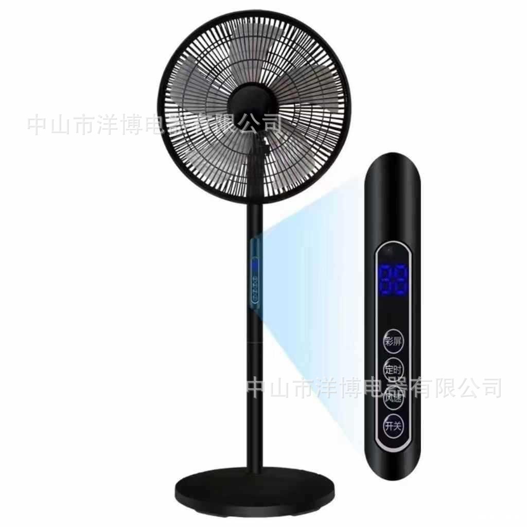 跨境16寸落地扇家用摇头立式电风扇南美非洲110v风扇外贸图3