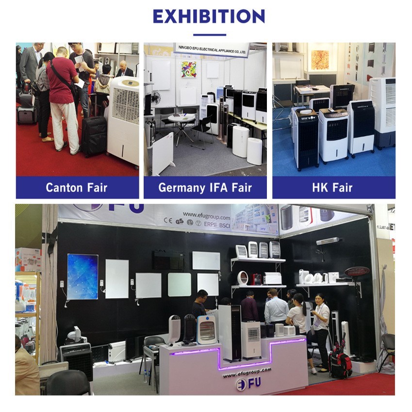 跨境定制3L加湿摇头单冷型水冷扇风机冷气遥控空调扇礼品定制图4