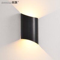 金色壁灯现代简约客厅卧室床头灯 北欧轻奢背景墙灯具led外贸跨境