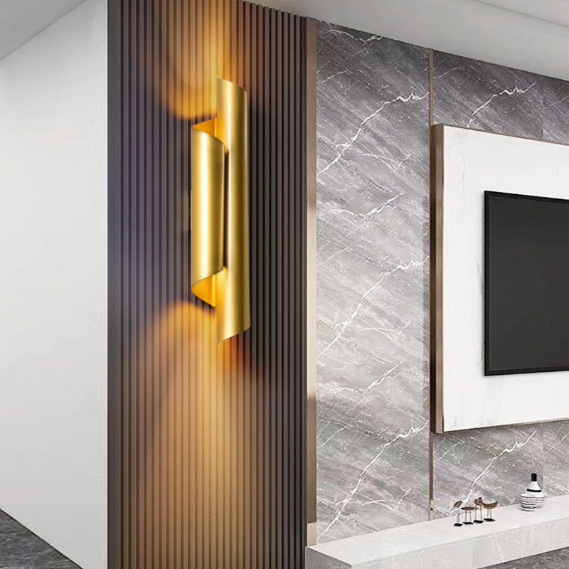 客厅背景墙壁灯卧室床头灯艺术会所别墅过道灯酒店工程工厂图3