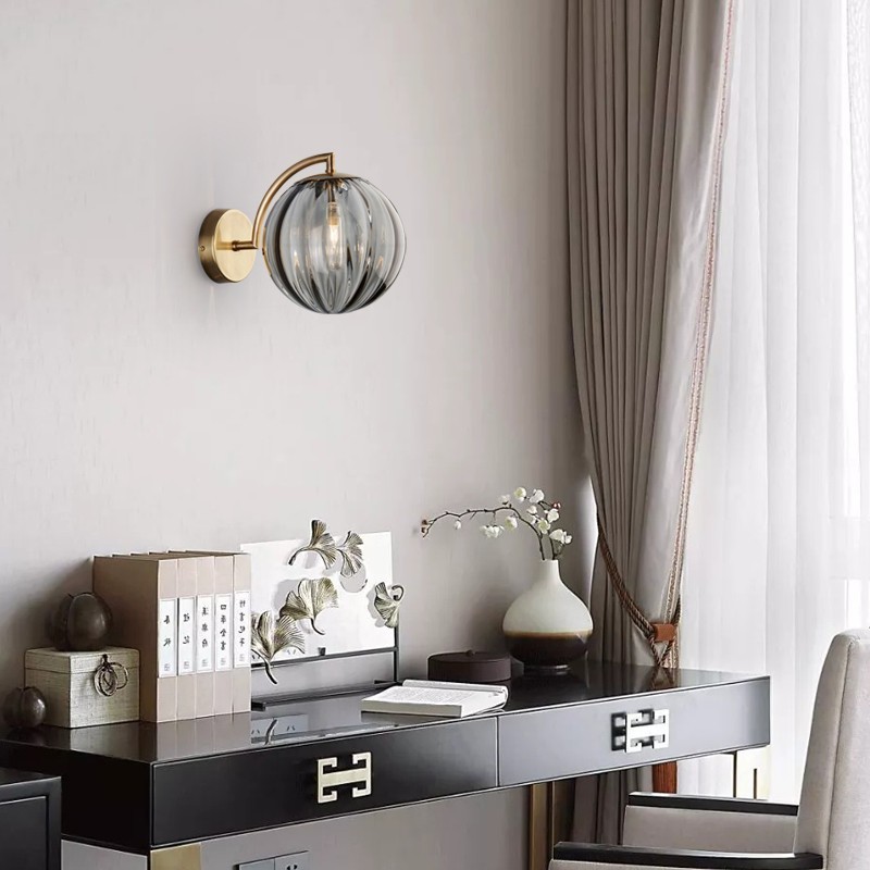 定制北欧卧室床头壁灯酒店餐厅咖啡厅书房客厅走廊过道设计师壁灯图4