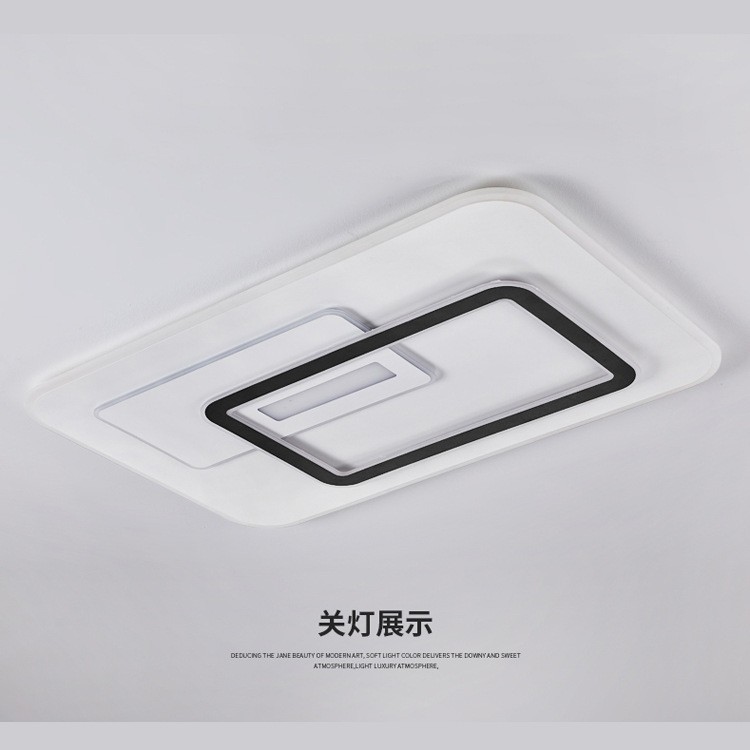 全屋灯具套餐卧室房间客厅简约吸顶灯照明家装灯饰个性主卧灯超薄图3