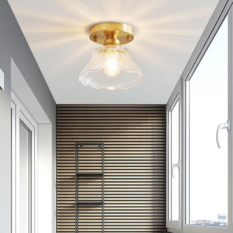 轻奢阳台灯走廊过道灯网红爆款简约现代入户玄关衣帽间门厅吸顶灯图3