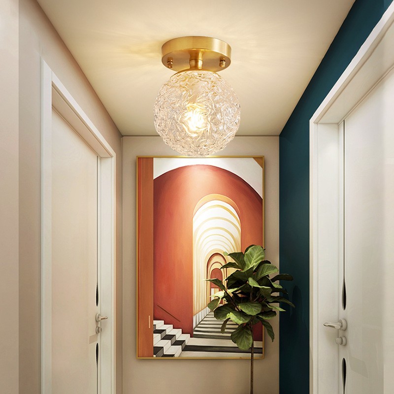 轻奢阳台灯走廊过道灯网红爆款简约现代入户玄关衣帽间门厅吸顶灯图4