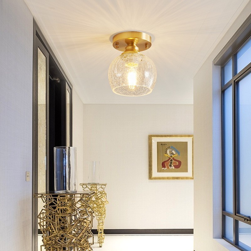 轻奢阳台灯走廊过道灯网红爆款简约现代入户玄关衣帽间门厅吸顶灯图5