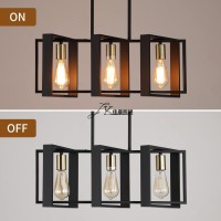 亚马逊跨境供货支持定制打样复古枝形吊灯美规铁艺岛灯