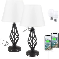 亚马逊amazon跨境供货复古美式农舍工业布艺简约铁艺美规台灯