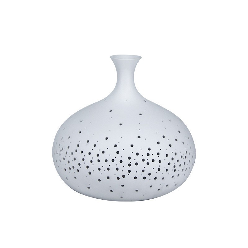 创意花瓶陶瓷小夜灯家用客厅摆件装饰氛围灯宿舍卧室床头灯台灯图3