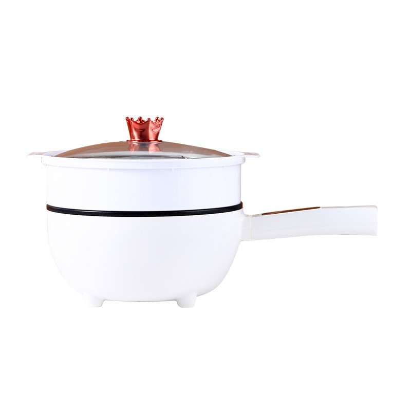 电炒锅多功能煎炒蒸煮一体电煮锅家用宿舍不粘电火锅小型锅小电锅图5