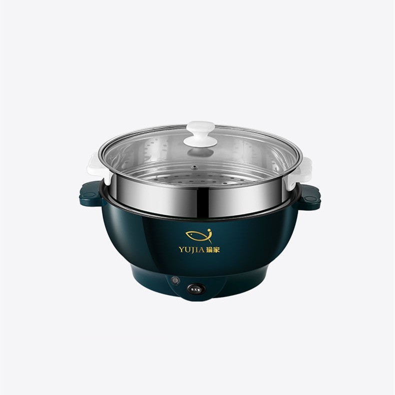 电热锅学生宿舍电煮锅多功能一体不粘锅小型电火锅家用电炒锅电锅图5