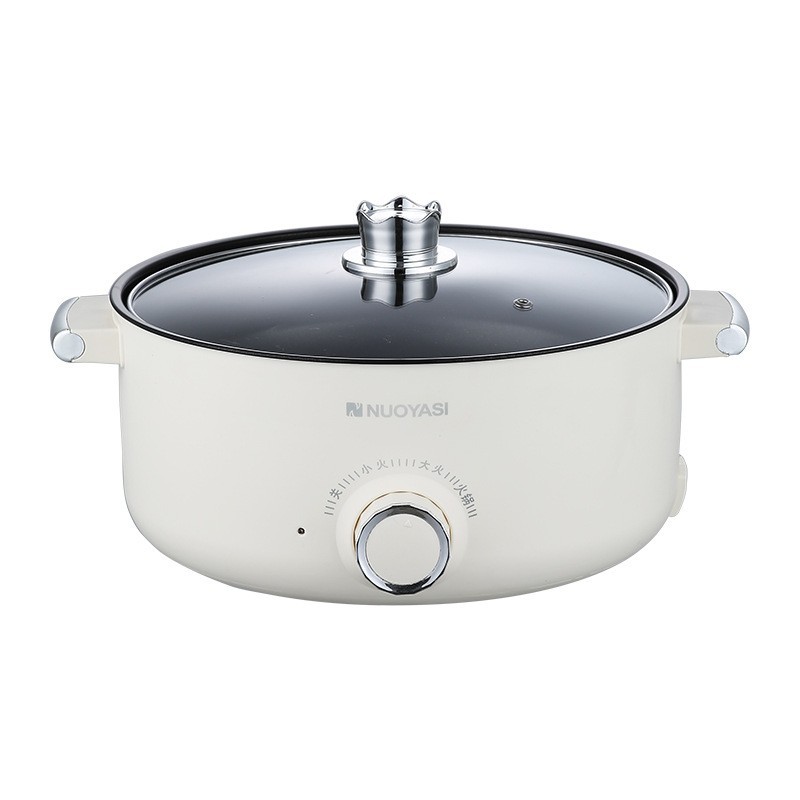 电煮锅家用电火锅大容量小家电电热锅多功能一体双耳锅电锅电炒锅图5