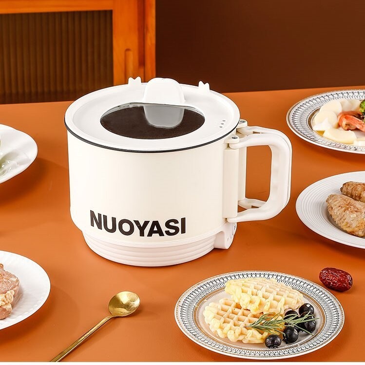 电煮锅学生宿舍家用一体小电锅迷你煮面小型锅电热锅小家电小电锅图4