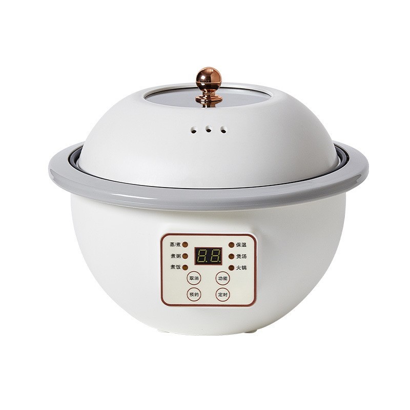 定制创意星球家用多功能电煮电火锅煎煮炒蒸一体电锅不粘锅图4