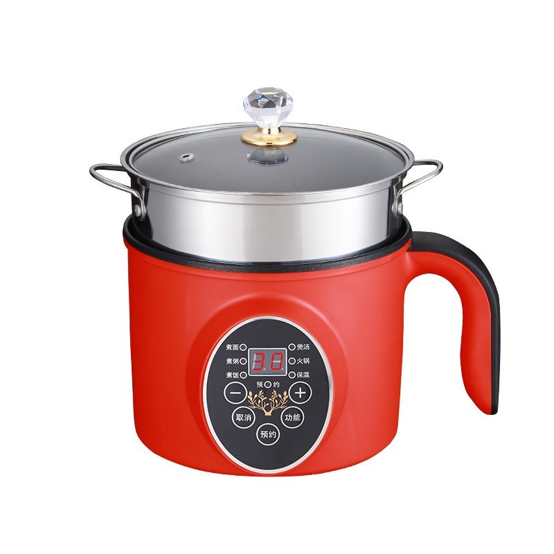 智能电煮锅多功能宿舍学生锅小功率电热火锅礼品彩盒装图5