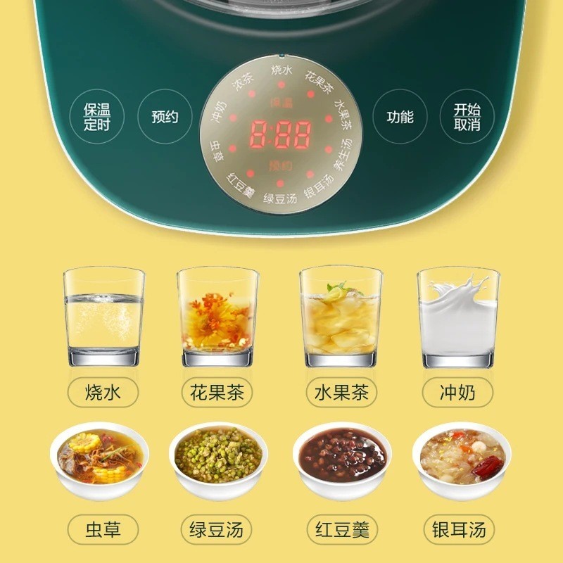 养生壶家用多功能烧水壶煎药花茶器炖煮一体电热水杯壶礼品图3