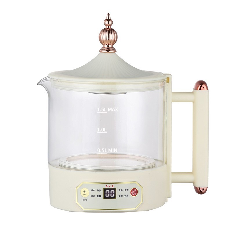 （定制）玻璃养生壶办公煮茶壶全自动煮茶器家用多功能炖煮药膳壶图5