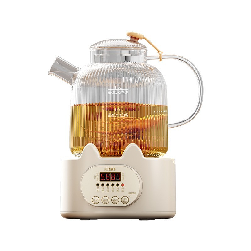 全玻璃养生壶电水壶家用多功能烧水壶煮茶壶小型养生壶礼品恒温壶图5