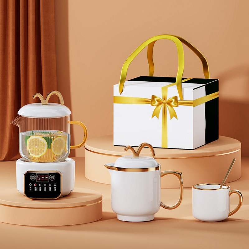 办公室养生壶小型多功能玻璃杯养生杯煮茶迷你小容量花茶壶图4