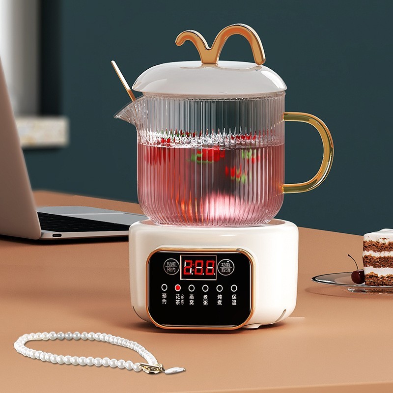 办公室养生壶小型多功能玻璃杯养生杯煮茶迷你小容量花茶壶图2