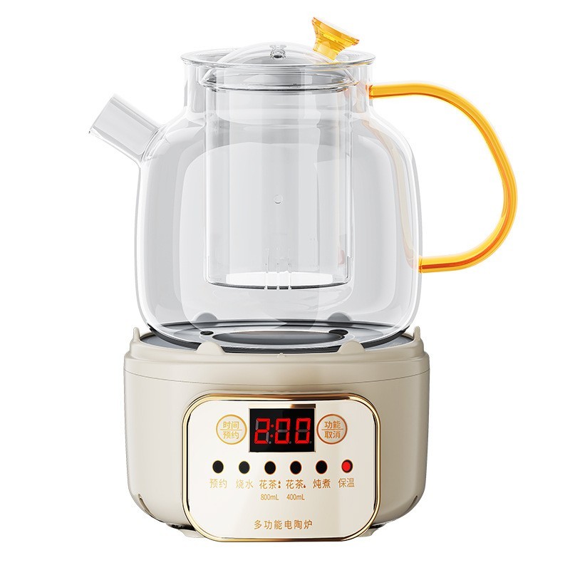 多功能办公室小型养生壶迷你全自动全玻璃家用煮茶器煮花茶壶图4