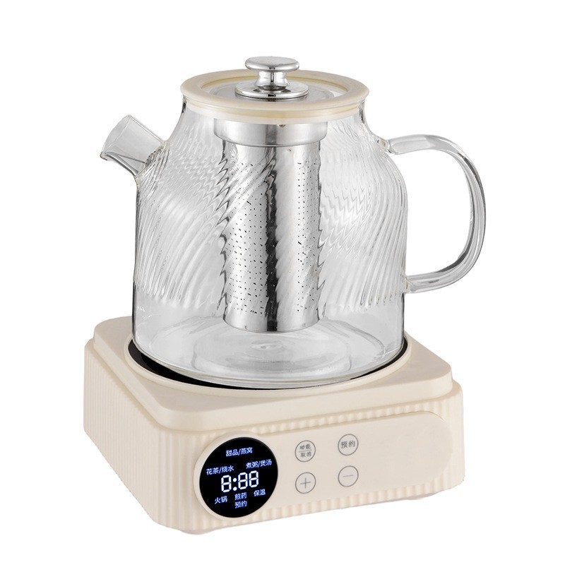 多功能养生壶家用全自动全玻璃花茶壶办公室烧水壶煮茶器燕窝果茶图4