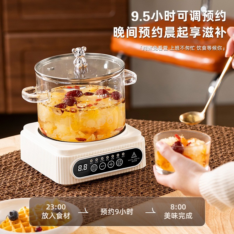 多功能花茶壶家用养生杯办公室小型煮茶器养生壶电热炉炖杯烧水杯图2