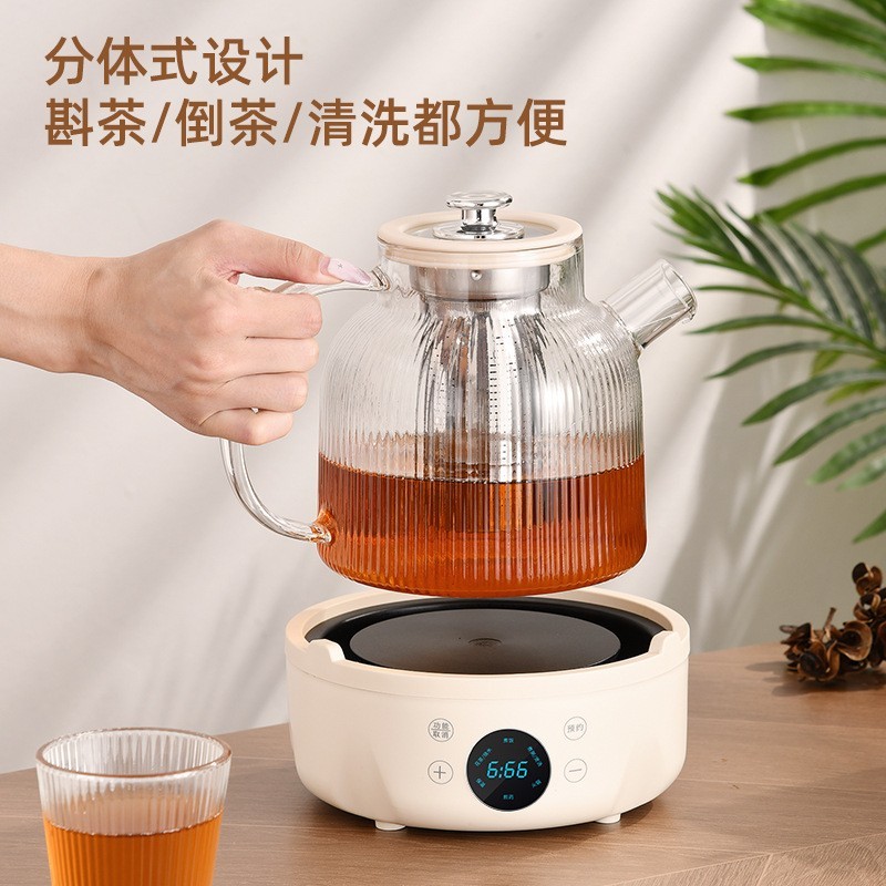 养生壶花茶壶家用多功能养生杯办公室小型煮茶器电热炉炖杯烧水杯图3