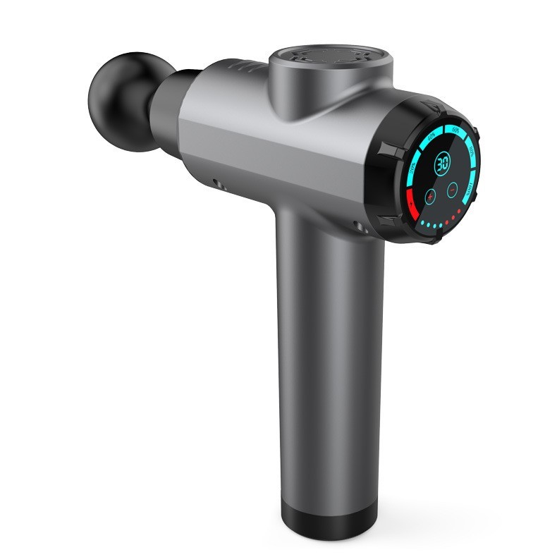 高频静音筋膜枪定制logo智能按摩抢便携颈膜仪肌肉放松器厂家图3