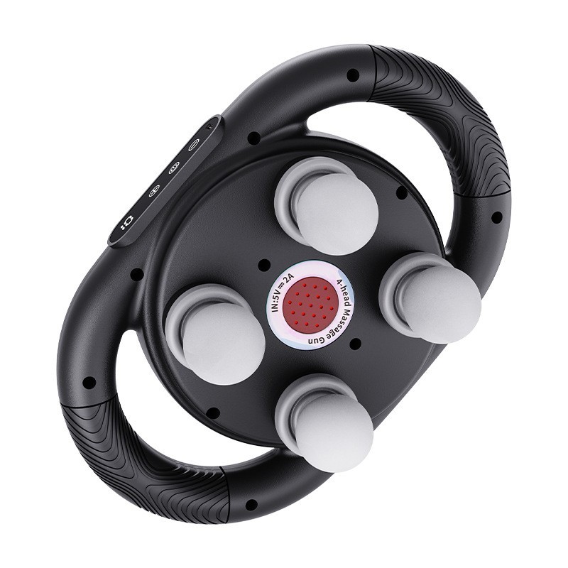 多头四头筋膜枪全自动背部按摩器多功能颈膜槍家用肌肉松解仪厂家图5