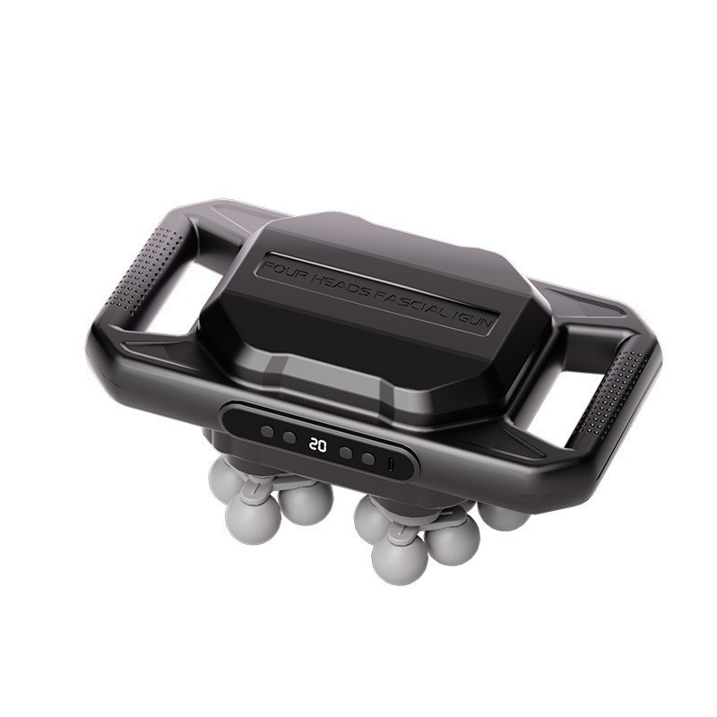 跨境18头筋膜枪大推力肌肉按摩器颈椎放松按摩捶放松全身图5