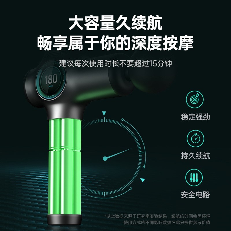 定制专业级筋膜枪深层肌肉放松按摩器男士专用健身颈膜枪贴牌图3