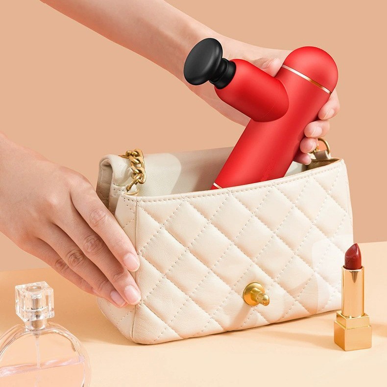 迷你筋膜枪专业级肌肉按摩器便携放松器健身电动震动肌颈膜枪图3