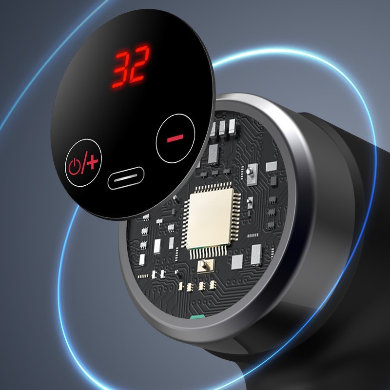 迷你筋膜枪 智能电动颈膜枪家用mini按摩枪肌肉放松器 新款筋膜枪图4