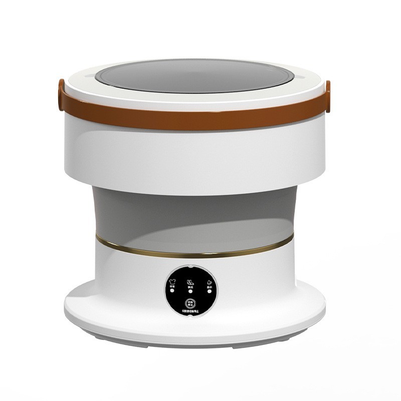 迷你洗衣机小型洗脱一体机毛巾婴儿衣物宿舍洗袜子神器折叠洗衣机图5