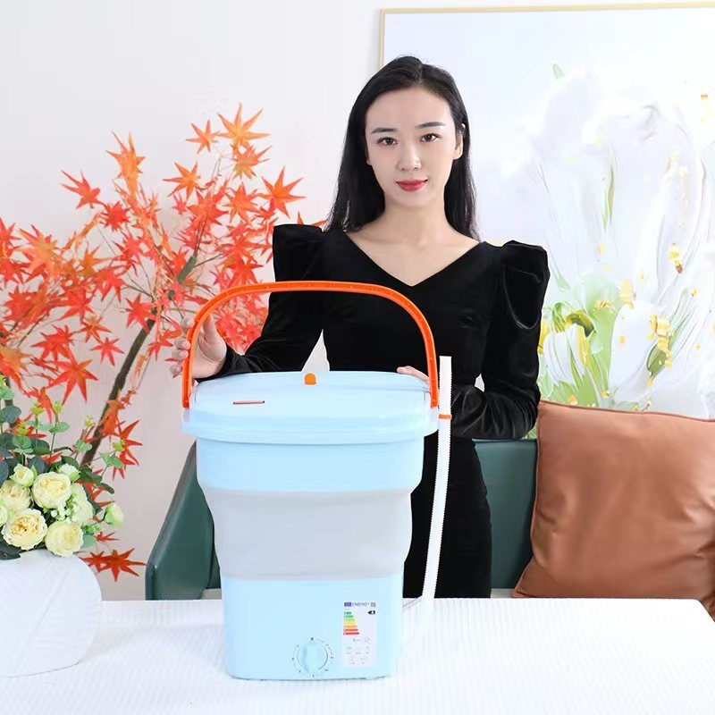 12升折叠洗衣机洗脱一体大容量小型迷你紫光杀菌洗衣机CE图2