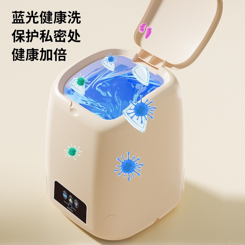 迷你洗衣机专用洗袜子机洗脱两用小型内裤清洗机宿舍家用神器图2