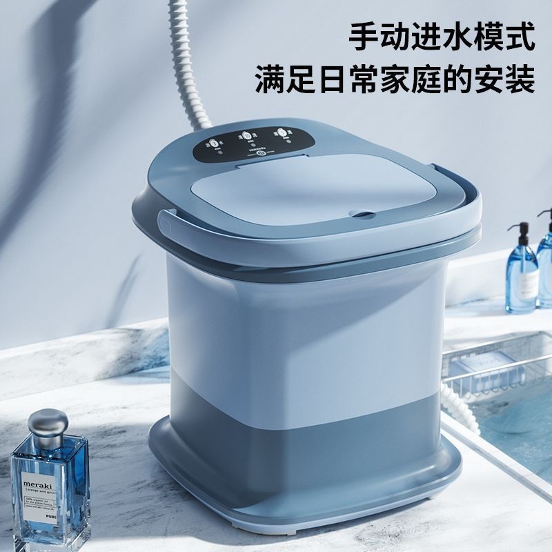 小型迷你洗衣机洗脱一体家用宿舍懒人洗内衣袜子神器一体排水图3