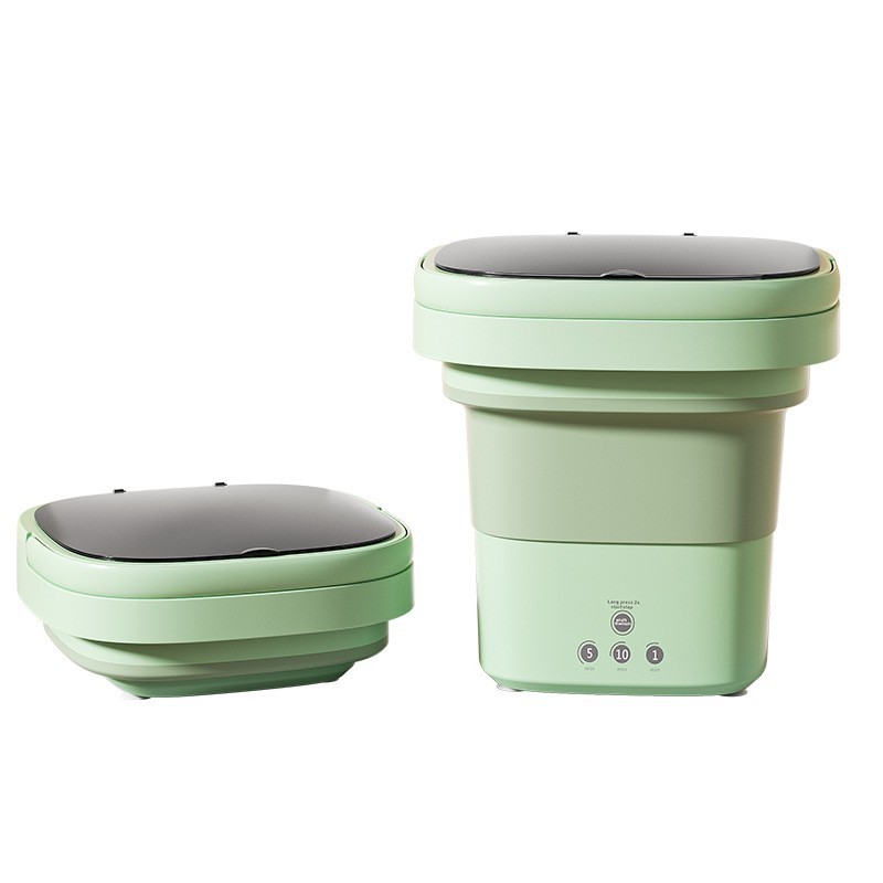 跨境折叠洗衣机迷你洗衣机洗脱一体小型学生宿舍washing machine