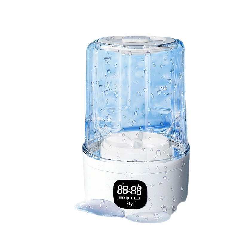 无线内衣洗衣机洗袜子内裤一体机免安装充电洗衣杯跨境热销迷你图5