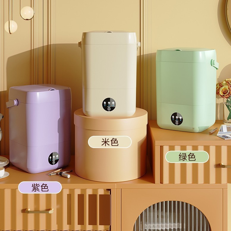 新款便携式迷你洗衣机家用内衣洗衣机学生宿舍半自动小型洗衣机图2