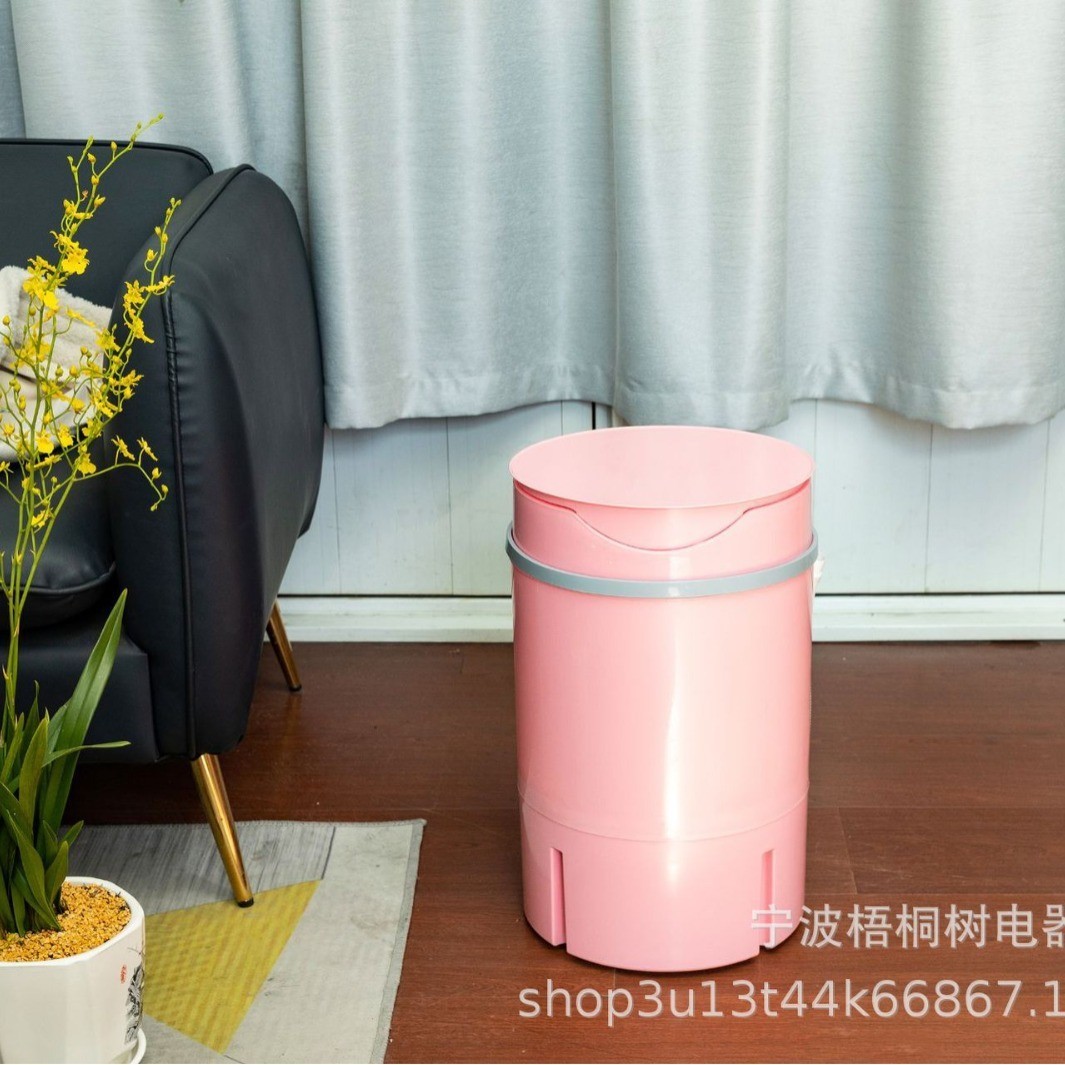 厂家定制mini小型迷你洗衣机半自动婴儿童内衣袜子母婴图3