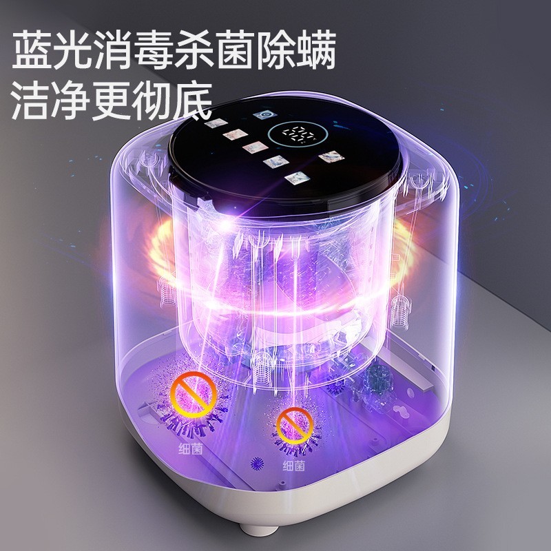 全自动内衣洗衣机10升大容量洗脱烘干杀菌一体机内衣裤专用清洗机图4