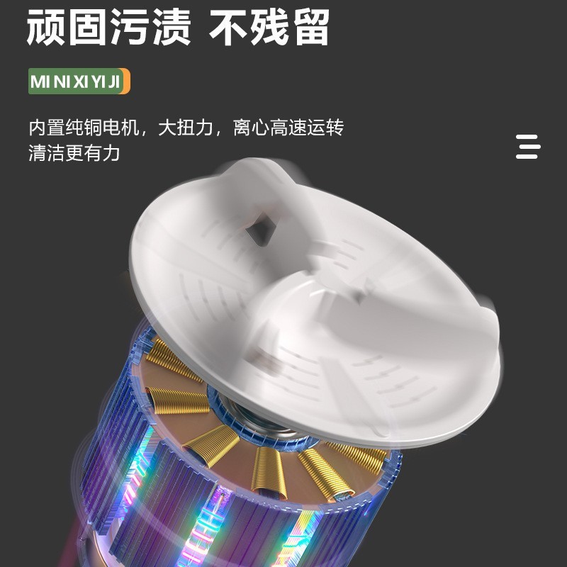 折叠洗衣机宿舍家用全自动洗脱一体袜子婴儿内衣内裤迷你洗衣机图4