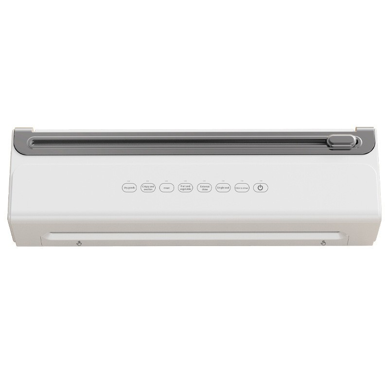 新款免按压带水槽带割刀家用USB无线真空封口机外抽真空保鲜无线图5