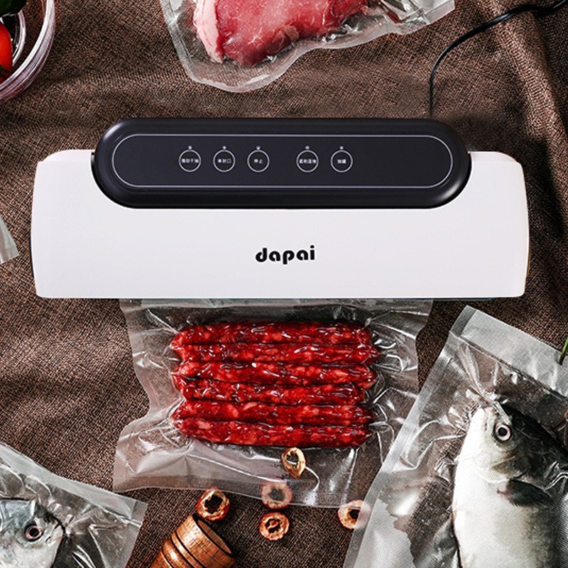 跨境定制干湿两用自动包装机食品真空封口机家用小型抽真空保鲜机图3