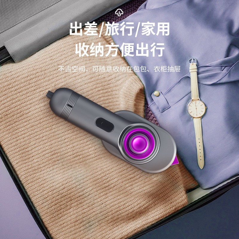 便携式电熨斗小型蒸汽手持挂烫机家用可折叠式迷你电熨斗干湿两用图2