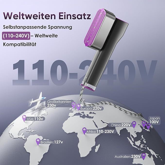 宽电压挂烫机双电压挂烫机 旅行挂烫机 宽电压电熨斗双电压熨烫机图2