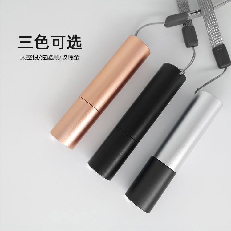 LED迷你手电筒口腔检查小灯内置锂USB充电便携工作强光远射手电筒图2
